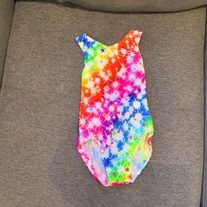 🤸Girls pro quality gymnastics leotard- fits size 3/4